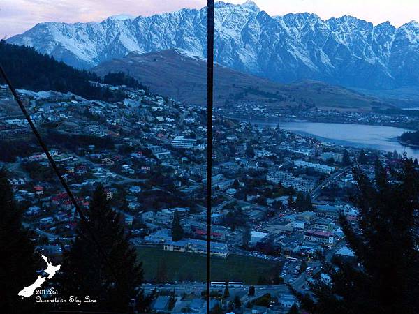 Queenstown sky line