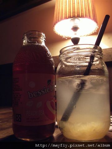 蜜桃汁+蜂蜜蘋果汁