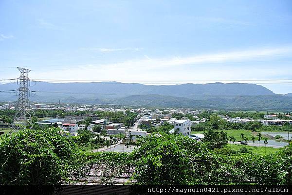 俯瞰關山鎮