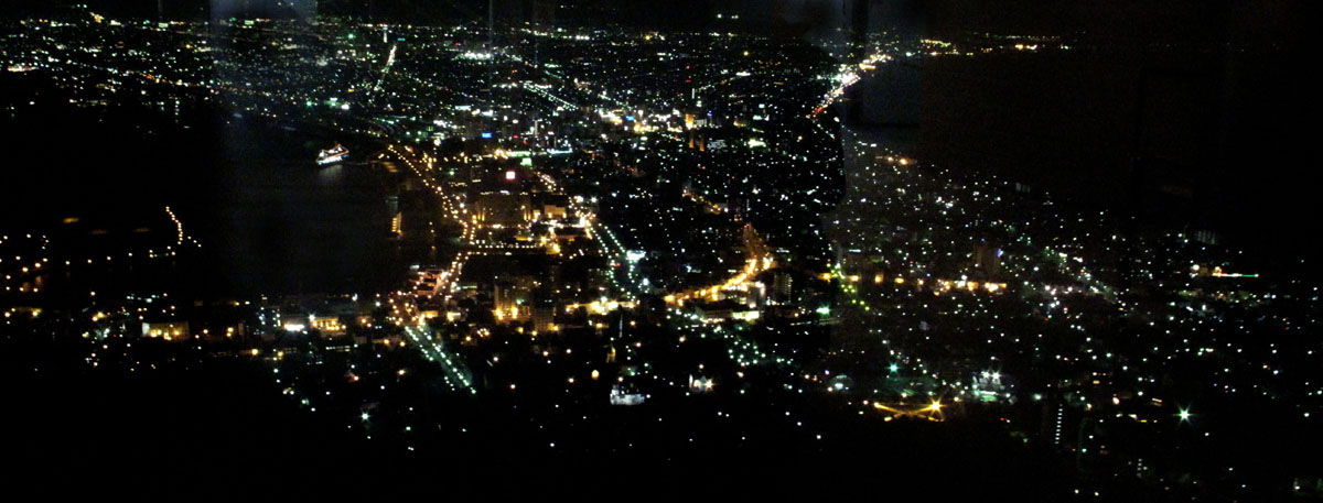 函館山夜景..