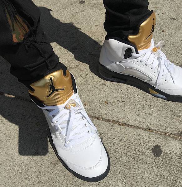 jordan 5 gold tongue