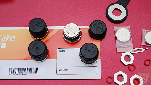 APAGO! TireSafe S20E 独立型胎外式胎压侦测