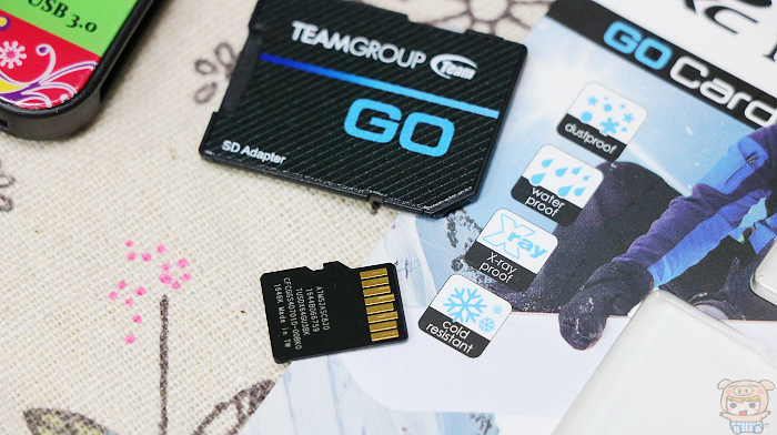 運動相機專用,十銓科技 Go Card 記憶卡測試 運動相機專用,十銓科技 Go Card 記憶卡測試
