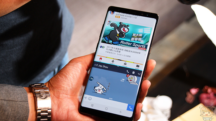 6.3 吋無邊際螢幕、雙鏡頭+ 雙 OIS 防手震​，三星 Galaxy Note 8 開箱評測