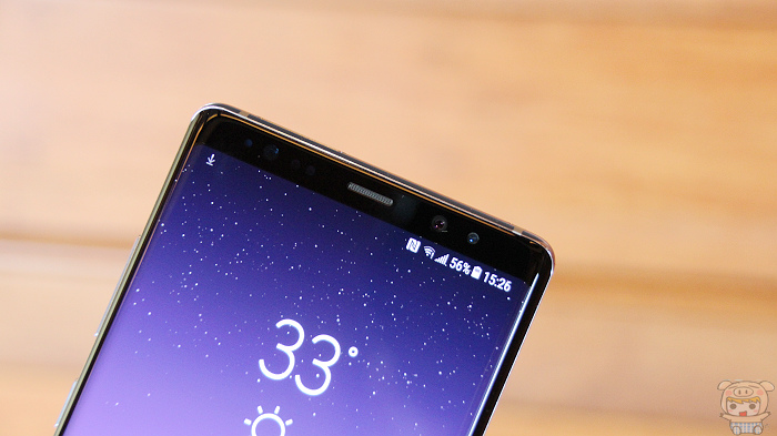 6.3 吋無邊際螢幕、雙鏡頭+ 雙 OIS 防手震​，三星 Galaxy Note 8 開箱評測