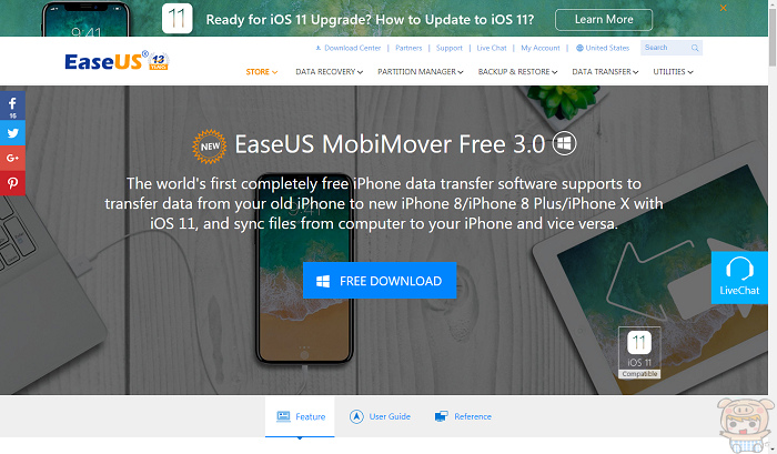 好用又免費，EaseUS MobiMover Free 3.0 輕鬆備份、移轉 iOS 資料