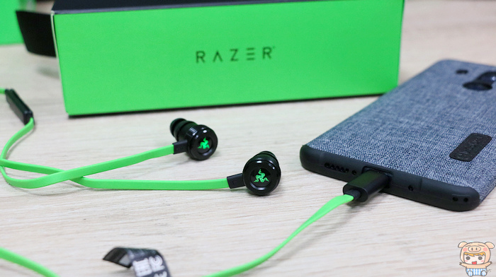 酷炫的雷蛇耳機，Razer Hammerhead for USB-C 開箱評測