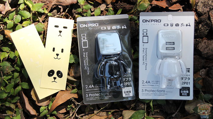 激萌療癒充電器小玩偶！ONPRO 摺疊式插頭雙 USB 充電器開箱！