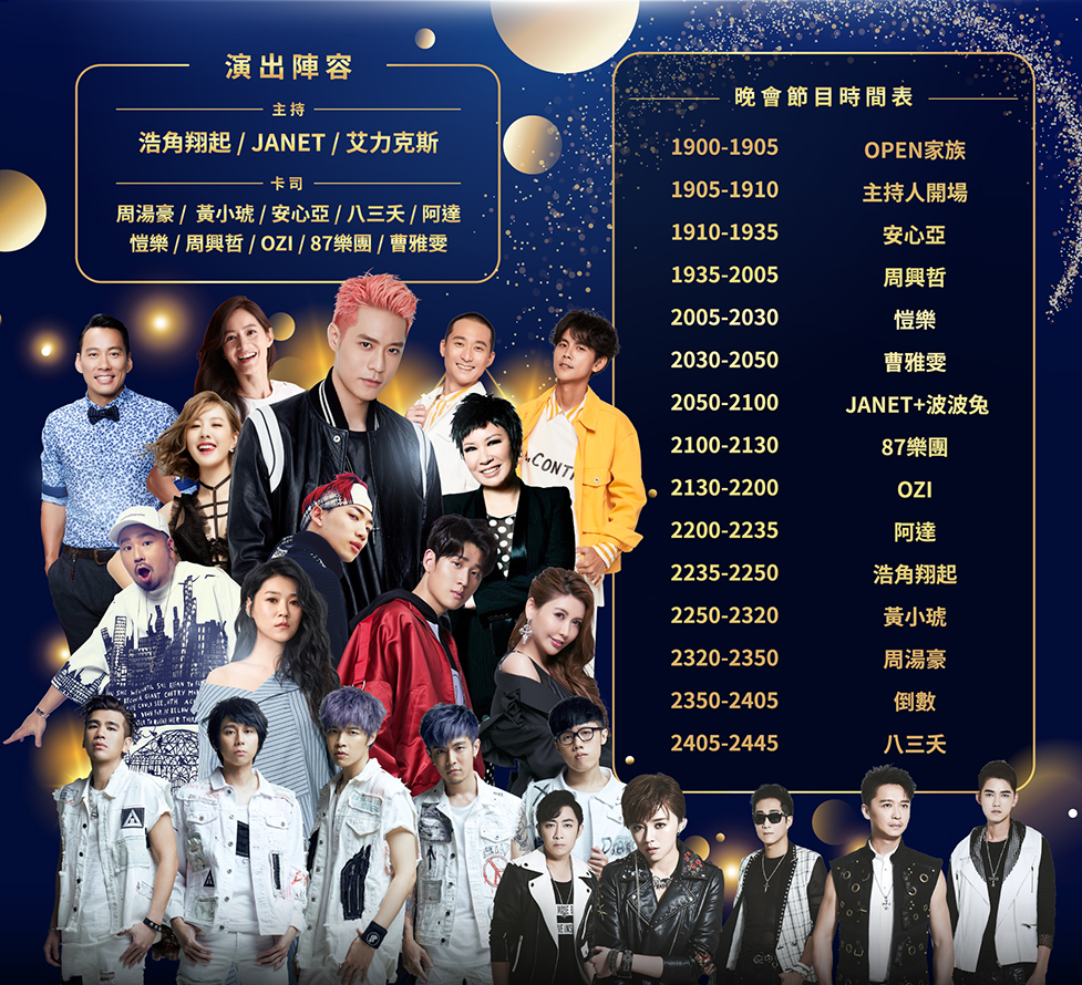 分享│2019 高雄跨年直播晚會、元旦升旗典禮、卡司陣容及交通資訊 @ ME 旅食 :: 痞客邦