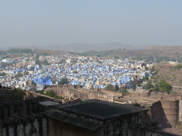 "Blue City" View in Mehrangarh Fort