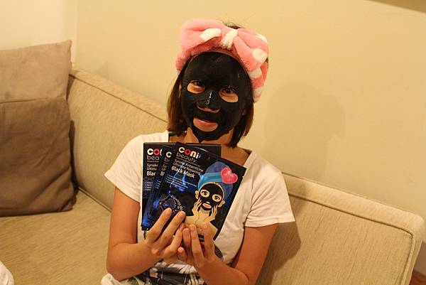 coni beauty  black mask 黑色面膜