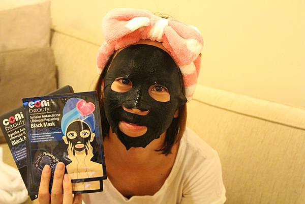 coni beauty  black mask 黑色面膜