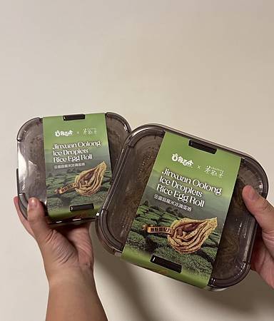 【雞百分】米冰滴蛋捲 │ 安心美味甜點，酥脆順口吃不停，下午