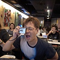 不正常的拍照表情示範