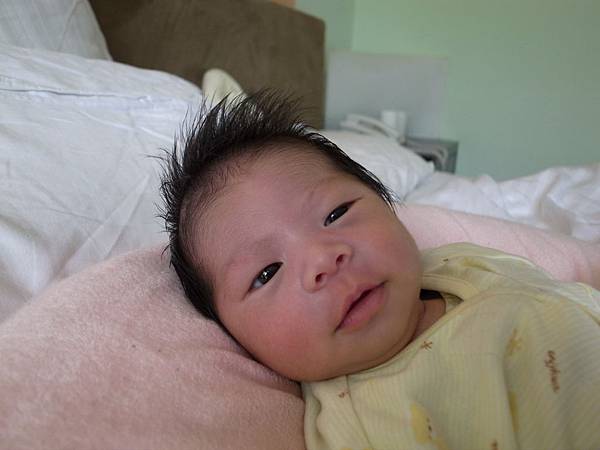 嘴巴有夠像她爸的