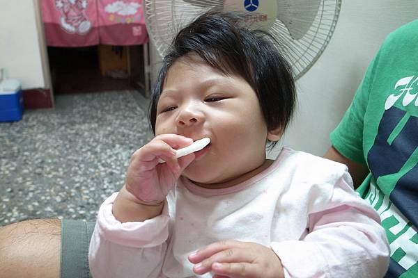 10月21日，嘗試吃米餅