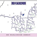 濁水溪支流與流域圖