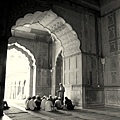 Jama Masjid-praying (13).JPG
