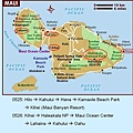 Our route in Maui