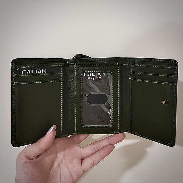 【短夾開箱】CALTAN 凱爾登皮夾「純牛皮製作」耐看又耐用