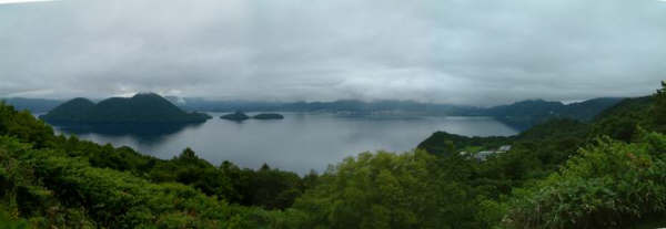 洞爺湖眺望台全景