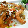 南洋咖哩鮮蝦盤