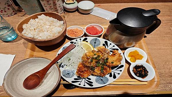 福岡博多－和風鹽酥雞明太子加料茶泡飯【こめらく】