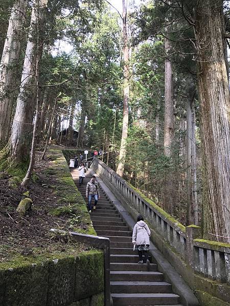 日光東照宮樓梯級上奧社