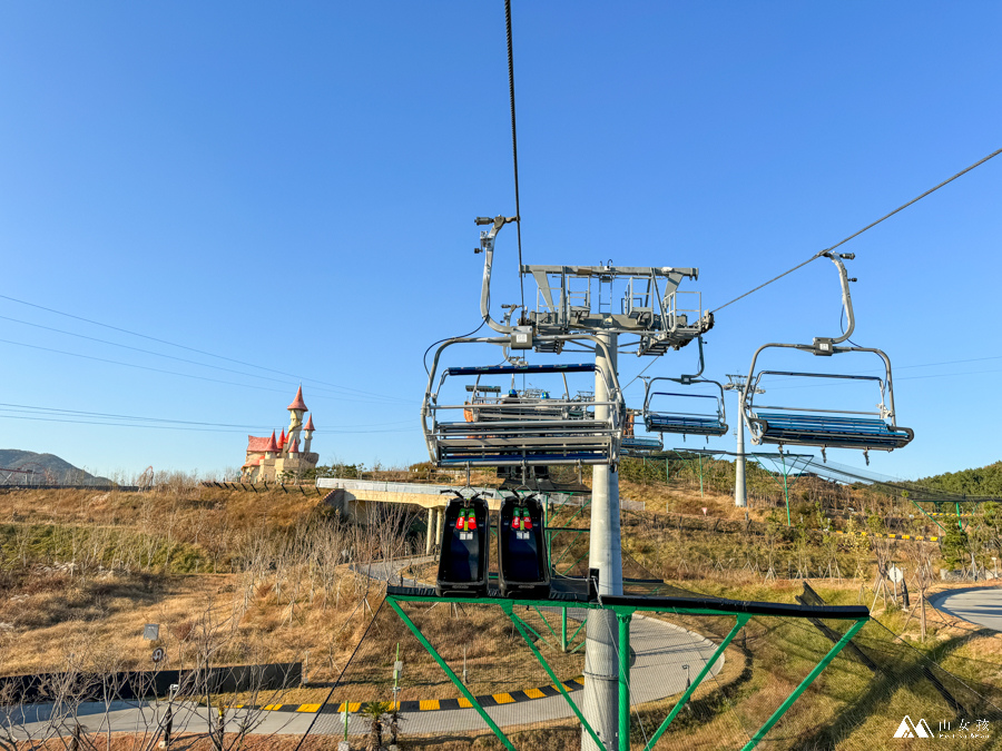 山女孩MelissaxMao冒險生活_釜山景點Skyline Luge斜坡滑車_高空滑索-1594.jpg