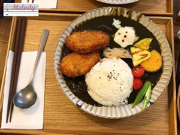 home home-鮮蔬可樂餅黑咖哩飯(croquette black curry)-1.jpg