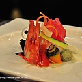 冷盤:生魚片+牡丹蝦