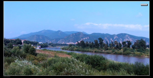 图门江对岸是朝鲜