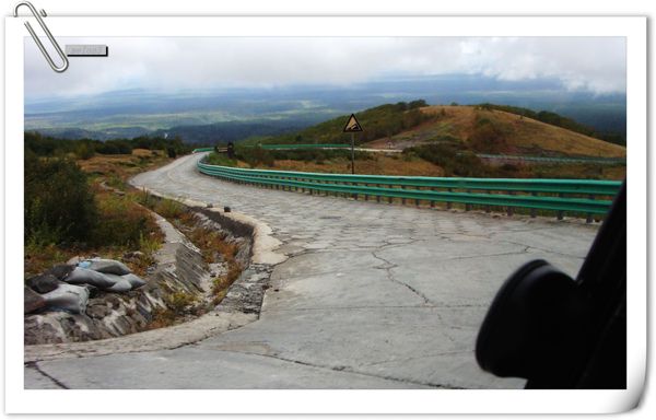 上下长白山的路