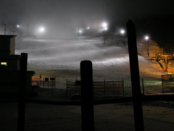 藏王滑雪場夜景 2