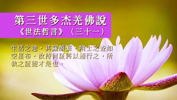 第三世多杰羌佛說《世法哲言》(三十一).jpg 第三世多杰羌佛說《世法哲言》(三十一).jpg