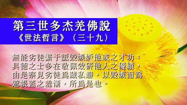 第三世多杰羌佛說《世法哲言》(三十九).jpg 第三世多杰羌佛說《世法哲言》(三十九).jpg
