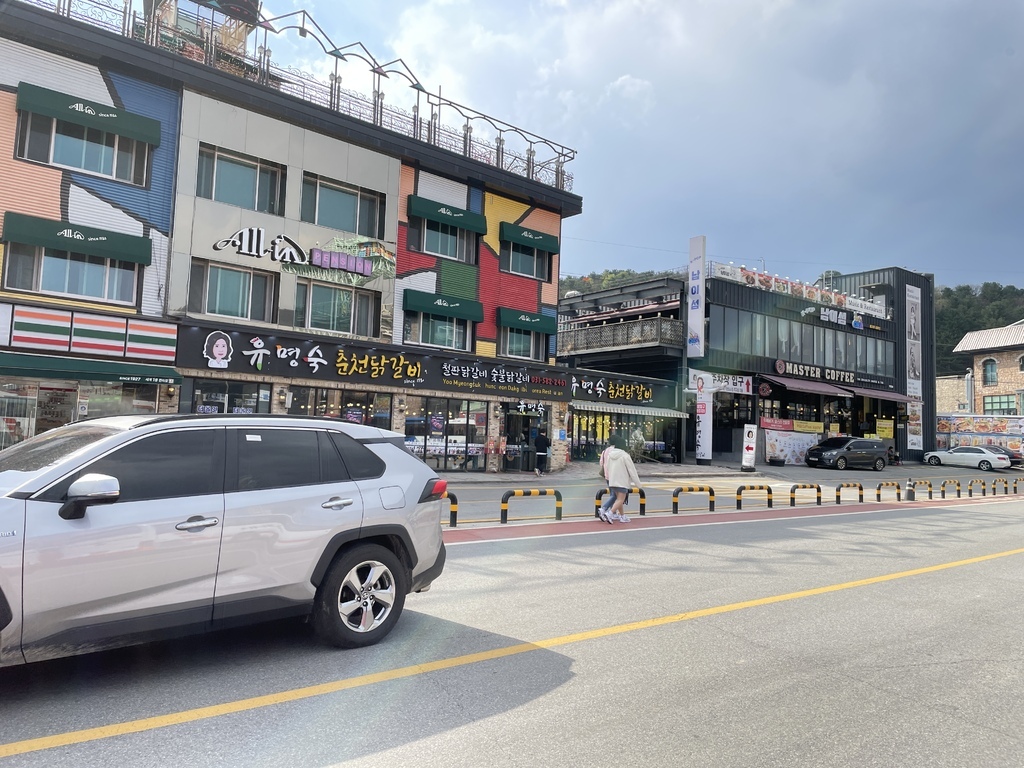 20230407南怡島-江村鐵路自行車早上結束後要去南怡島-