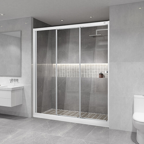 金冠6000 白框三拉門實拍圖｜光伸廚衛生活館現場實景