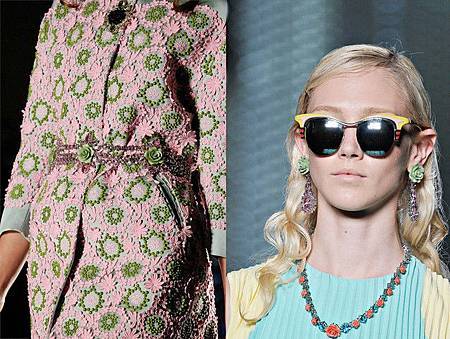 Prada floral 2012 spring summer 