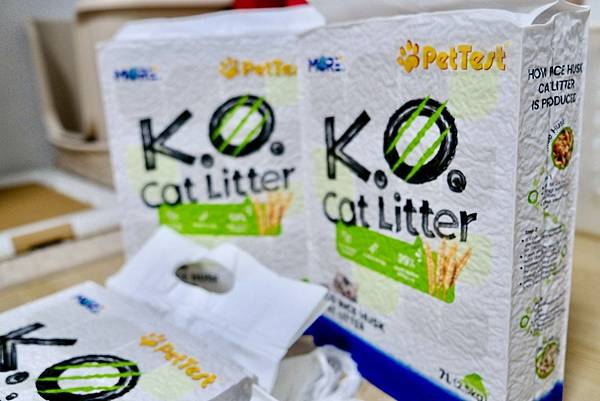 貓砂界的神救援!K.O.稻殼貓砂實測心得💥馬桶不卡、除臭力爆