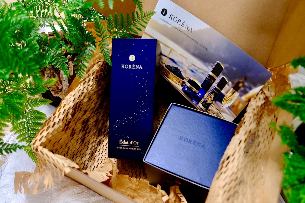 膠原蛋白保養品開箱!KORENA珂蕾娜評價超高,韓國醫美級臉