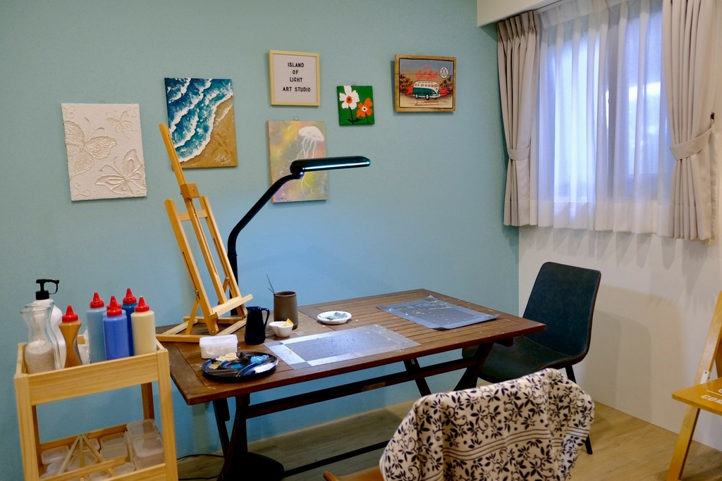 療癒藝術肌理畫!帶走屬於你的一片海洋跟正能量蝴蝶|三天解決不