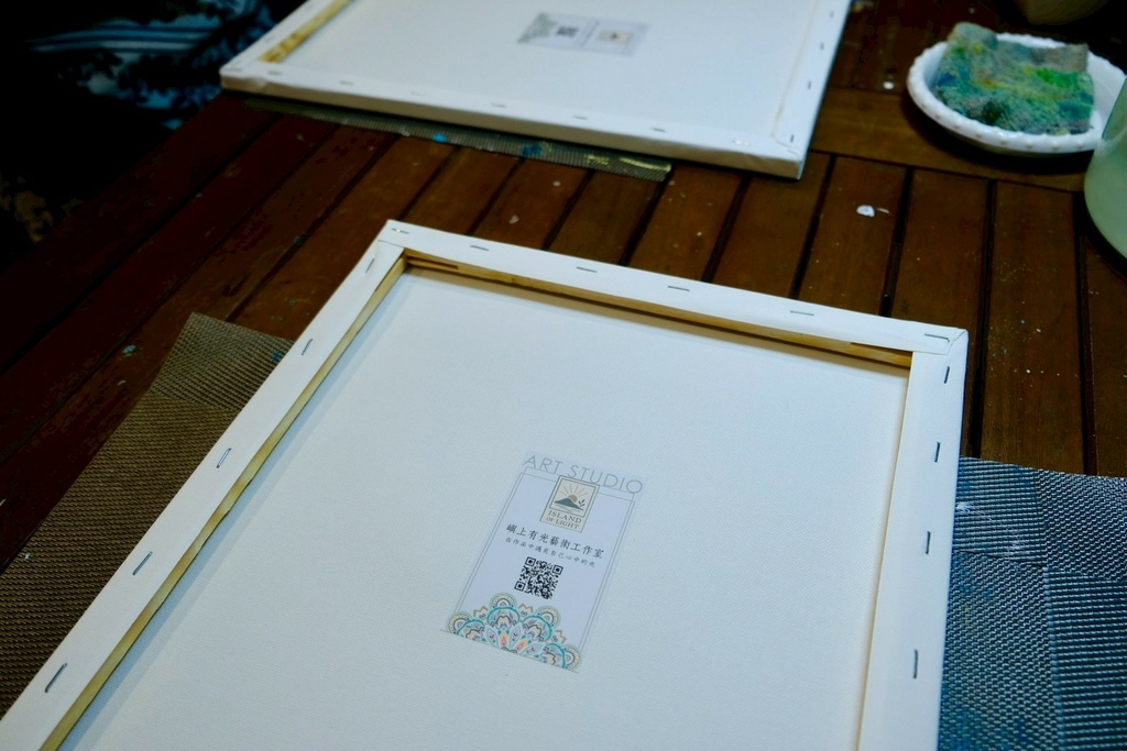 療癒藝術肌理畫!帶走屬於你的一片海洋跟正能量蝴蝶|三天解決不