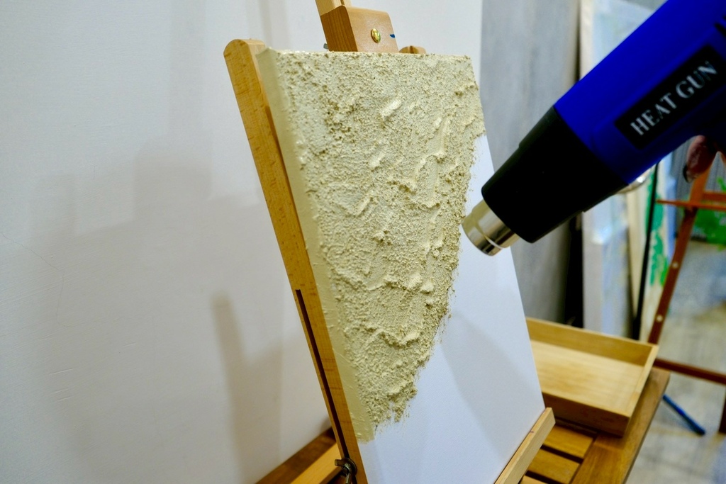 療癒藝術肌理畫!帶走屬於你的一片海洋跟正能量蝴蝶|三天解決不