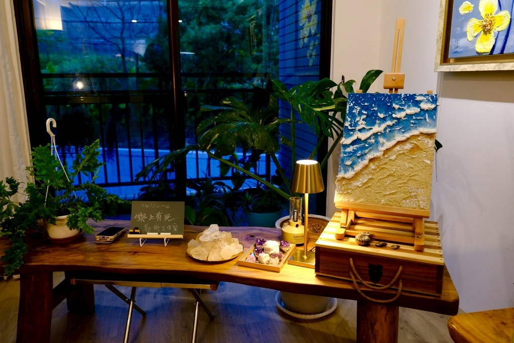 療癒藝術肌理畫!帶走屬於你的一片海洋跟正能量蝴蝶|三天解決不