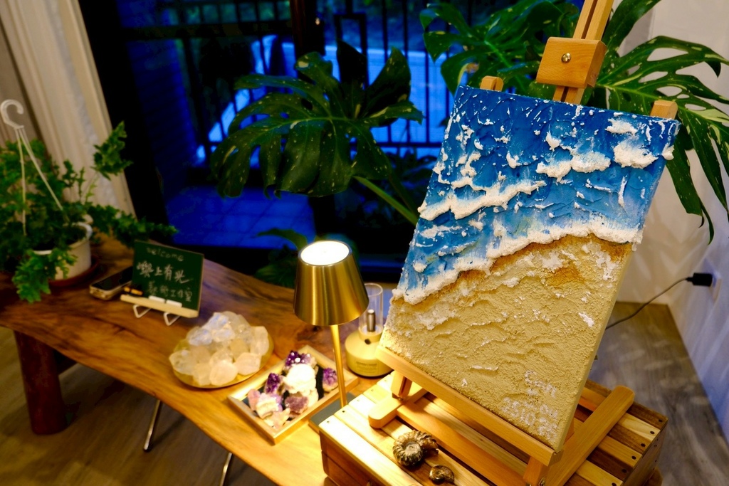 療癒藝術肌理畫!帶走屬於你的一片海洋跟正能量蝴蝶|三天解決不