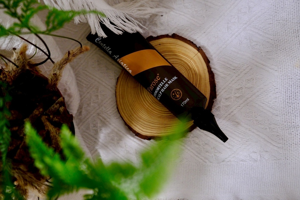 辦公室乾癢頭皮救星！開箱Farose髮諾絲蠟菊髮膜，實測3分