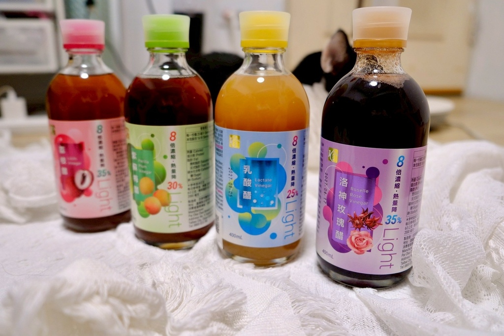 戒掉手搖飲的秘密武器？百家珍Light輕果醋4款風味（荔枝/