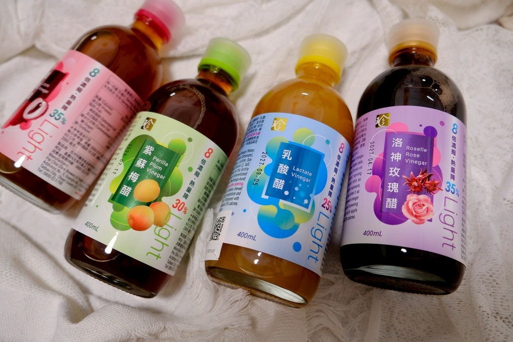 戒掉手搖飲的秘密武器？百家珍Light輕果醋4款風味（荔枝/