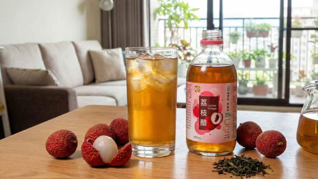 戒掉手搖飲的秘密武器？百家珍Light輕果醋4款風味（荔枝/